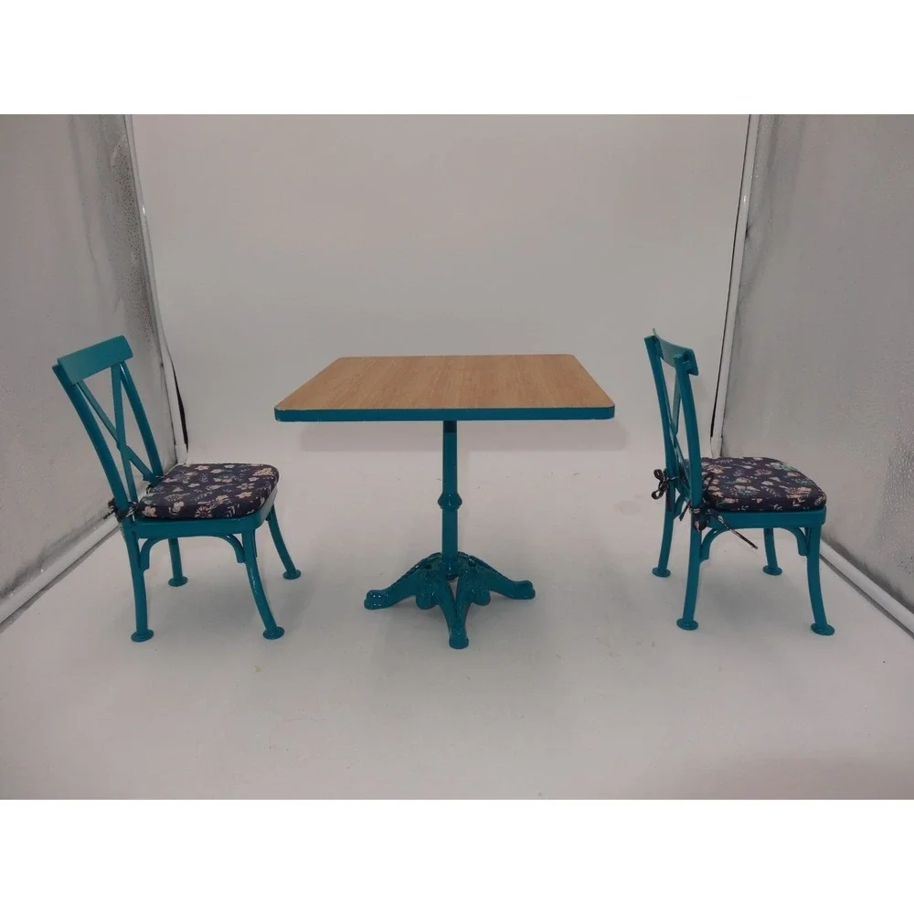 American Girl‎ Doll Teatime Table & Chairs Set Truly Me some Accessories Retired